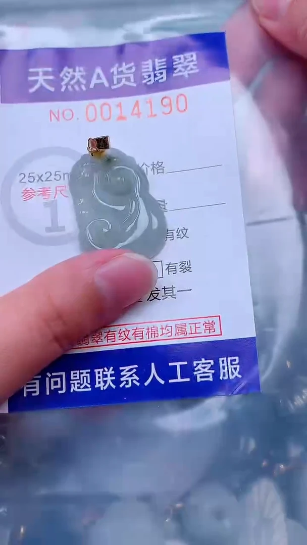 吊坠(不含链)未镶嵌翡翠1