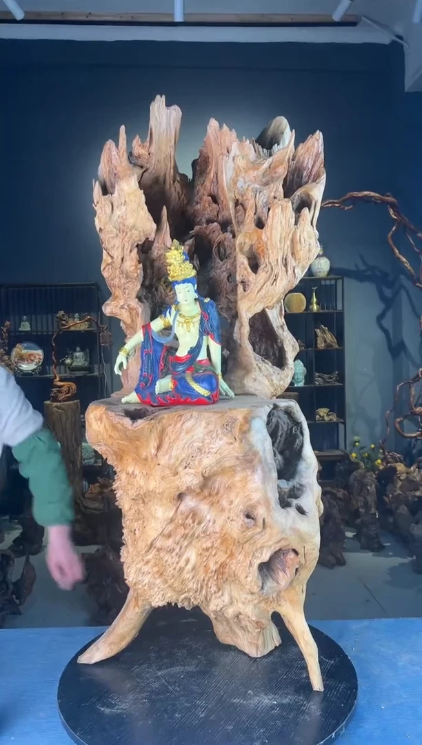 【闪购商品】木卢师傅根艺作品(不包含人物摆件）