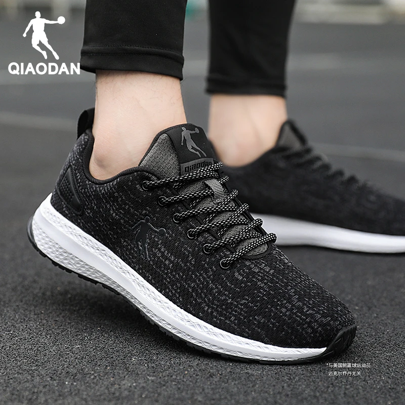 乔丹男鞋运动鞋男冬季透气网面2025新款针织跑鞋男士休闲跑步鞋子