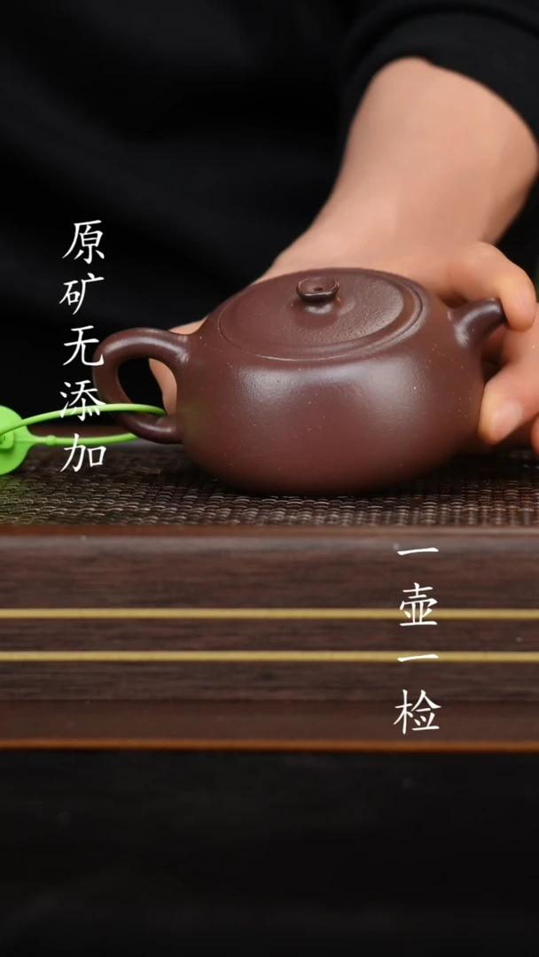 【闪购商品】宜兴原矿无添加紫砂壶大水潭天青井栏