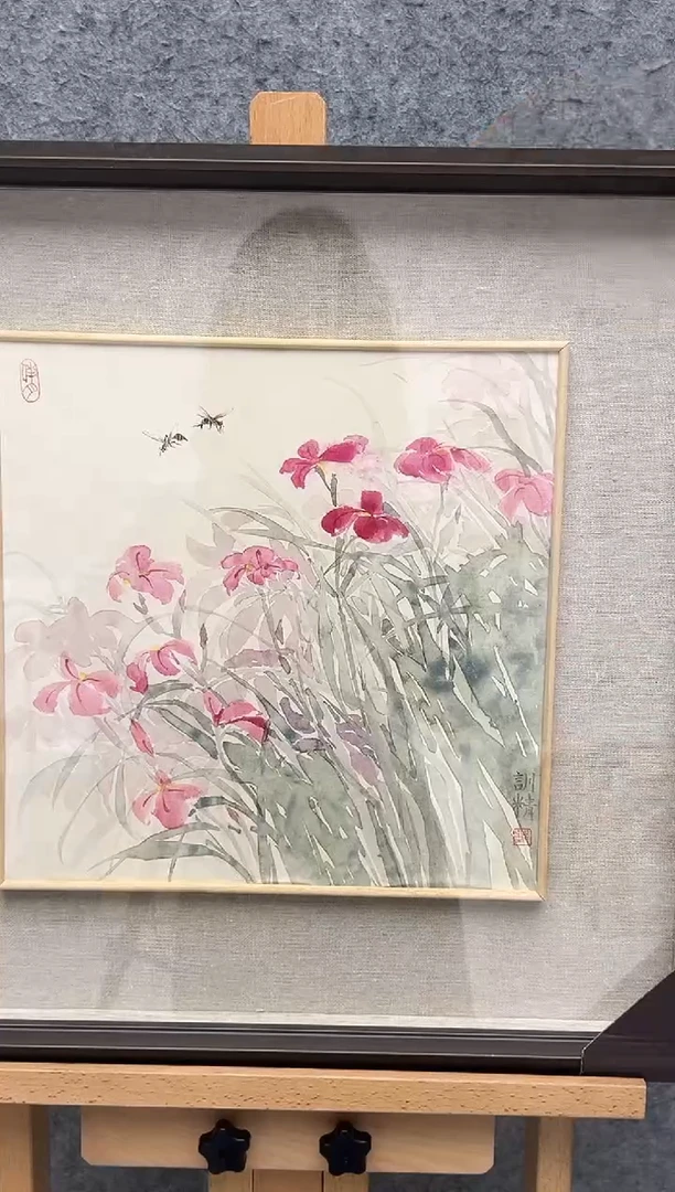 国画邹训精-1平尺-国画作品