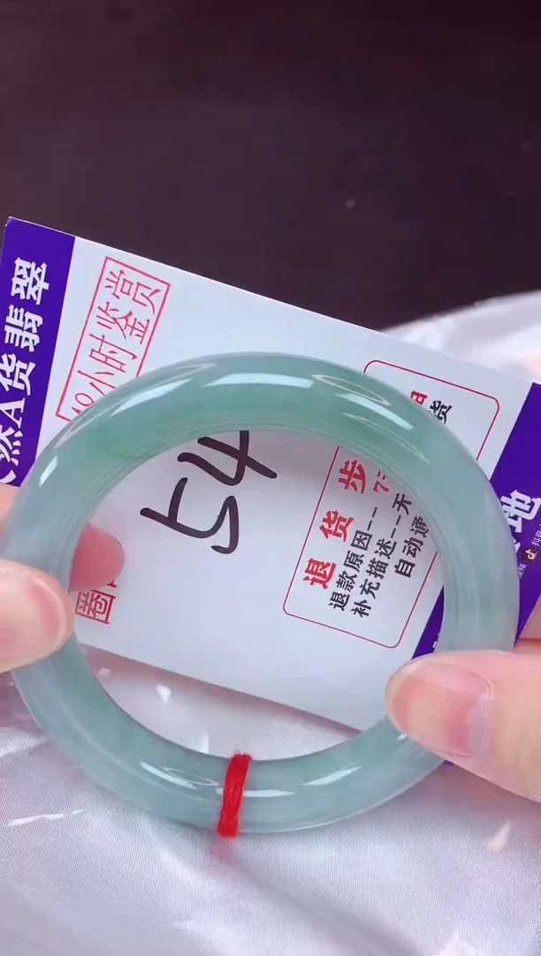 未镶嵌手镯翡翠54（48小时鉴赏期 ）