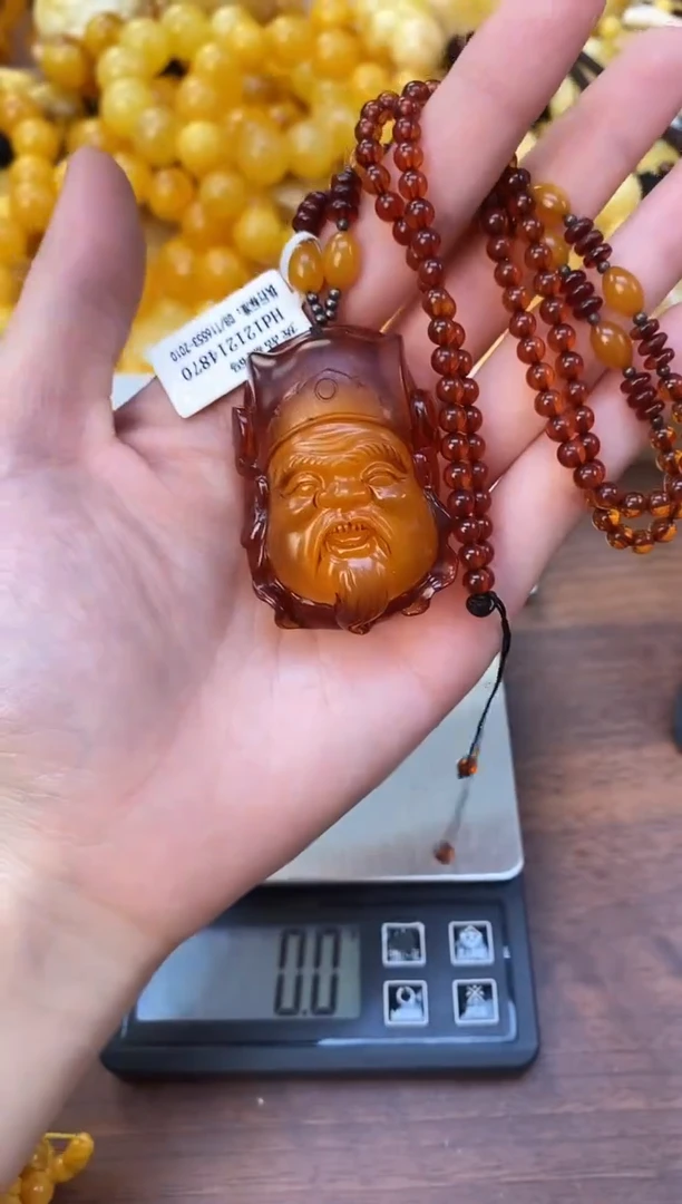 裸石琥珀未镶嵌天然琥珀蜜蜡