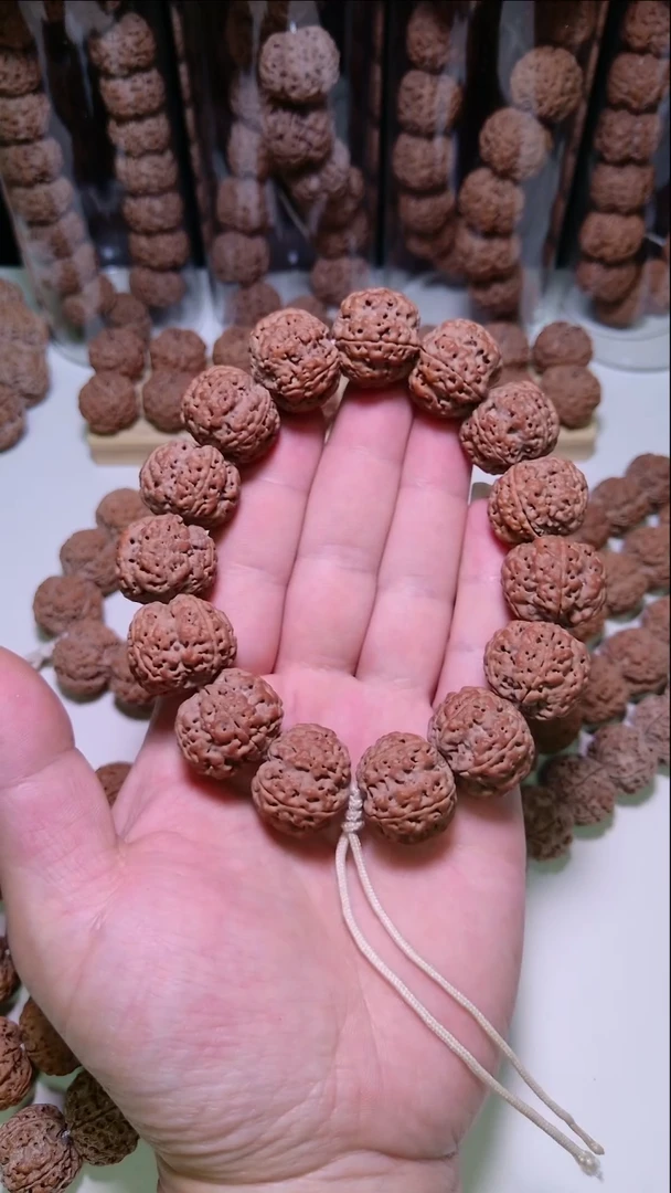 手串金刚菩提03 古龙红皮22