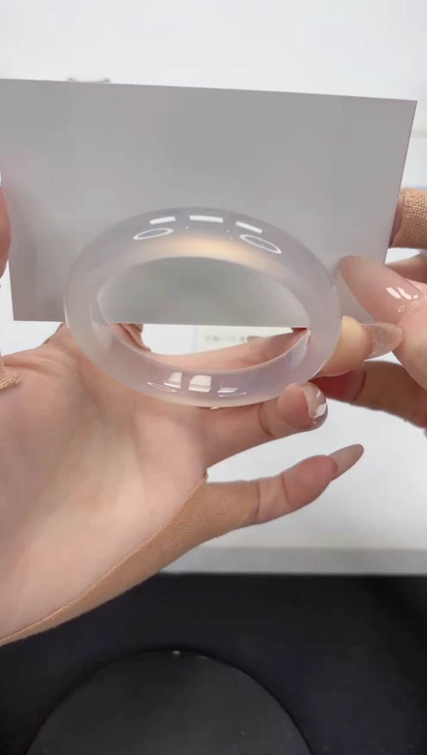 【闪购商品】石英质玉手镯未镶嵌A74-55.1