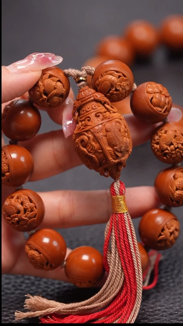 橄榄核手串四象升平