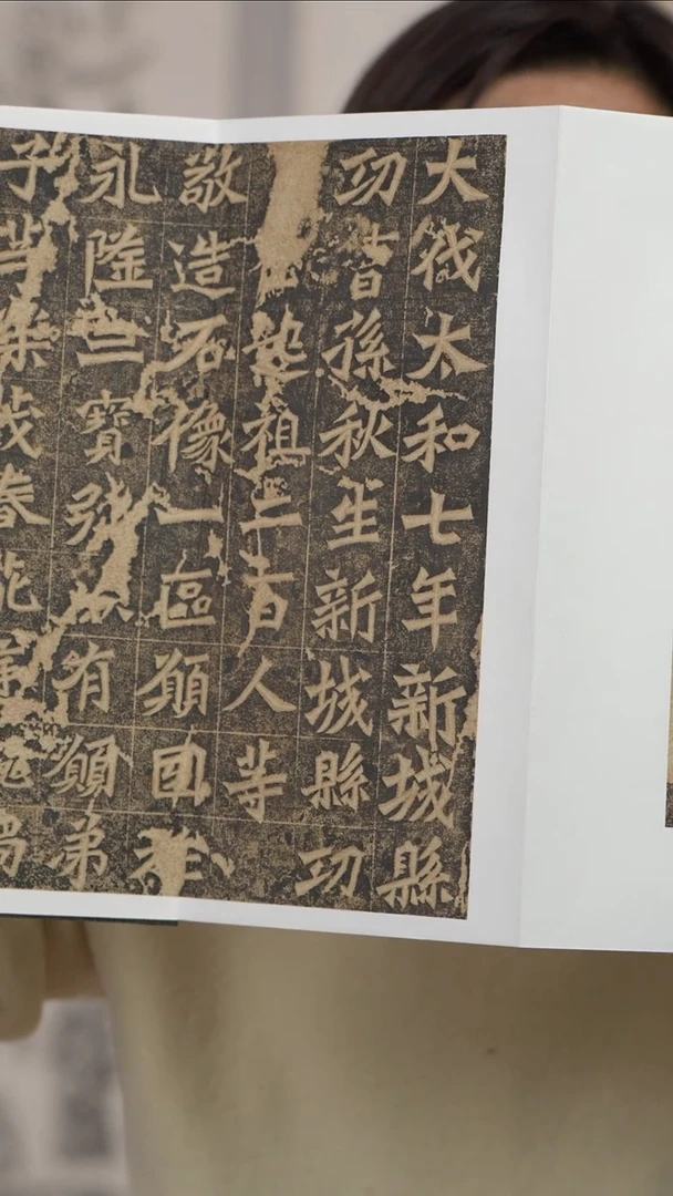 拓片用纸印石挺*辍龙门二十品册页