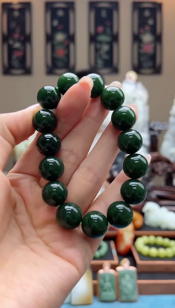 手串未镶嵌和田玉111by12