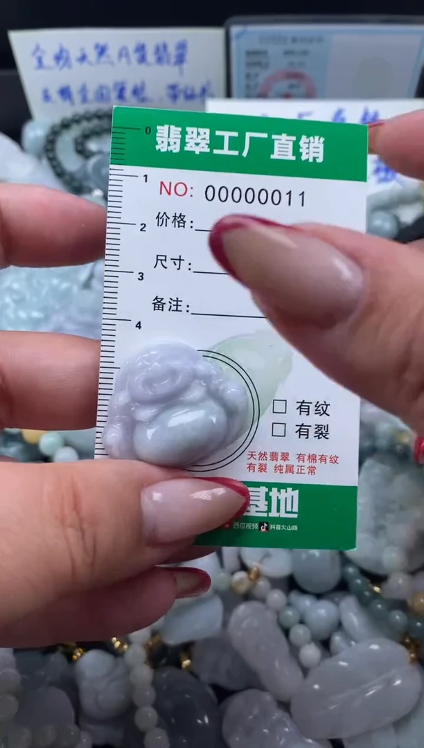 翡翠未镶嵌颈饰天然A货翡翠0011