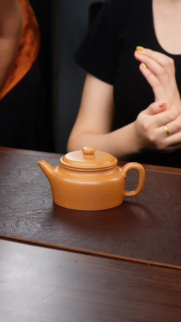 茶壶紫砂侯峰黄金段德钟200cc