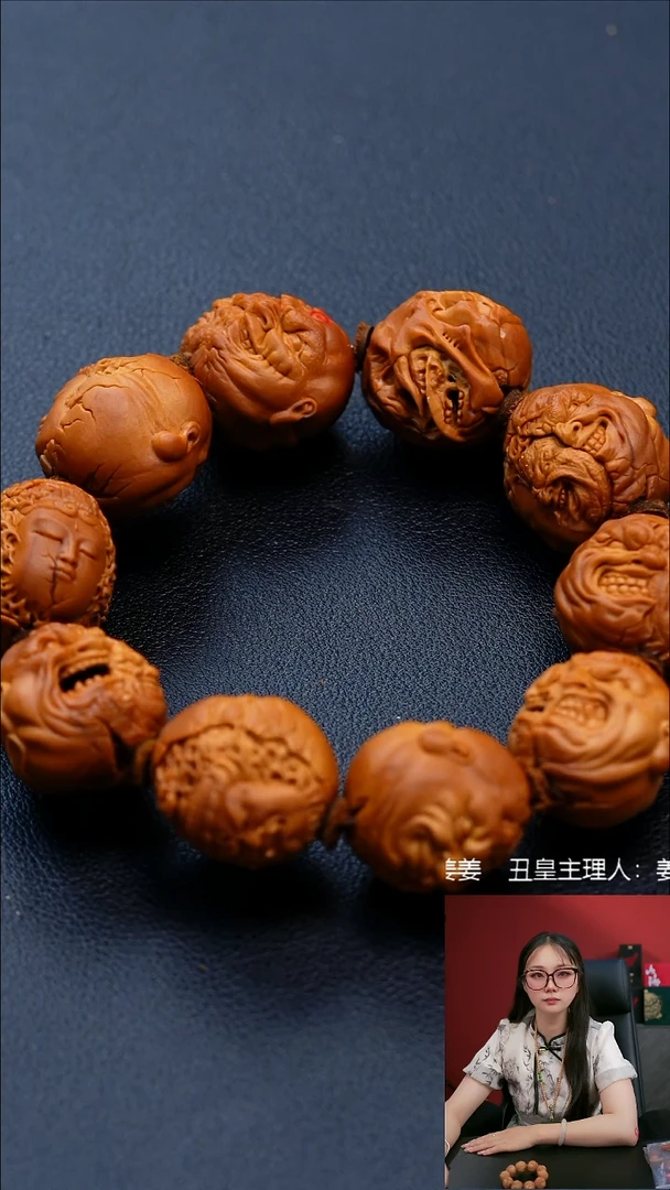 手串/手链橄榄核2.3三面恶僧手串