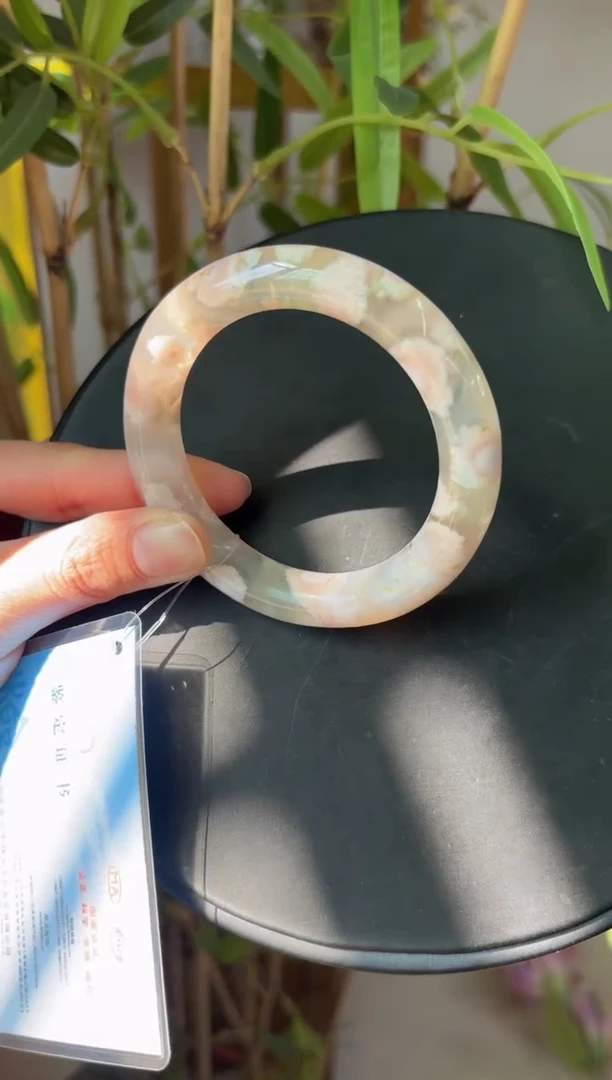 【闪购商品】石英质玉手镯未镶嵌C363(55圈)