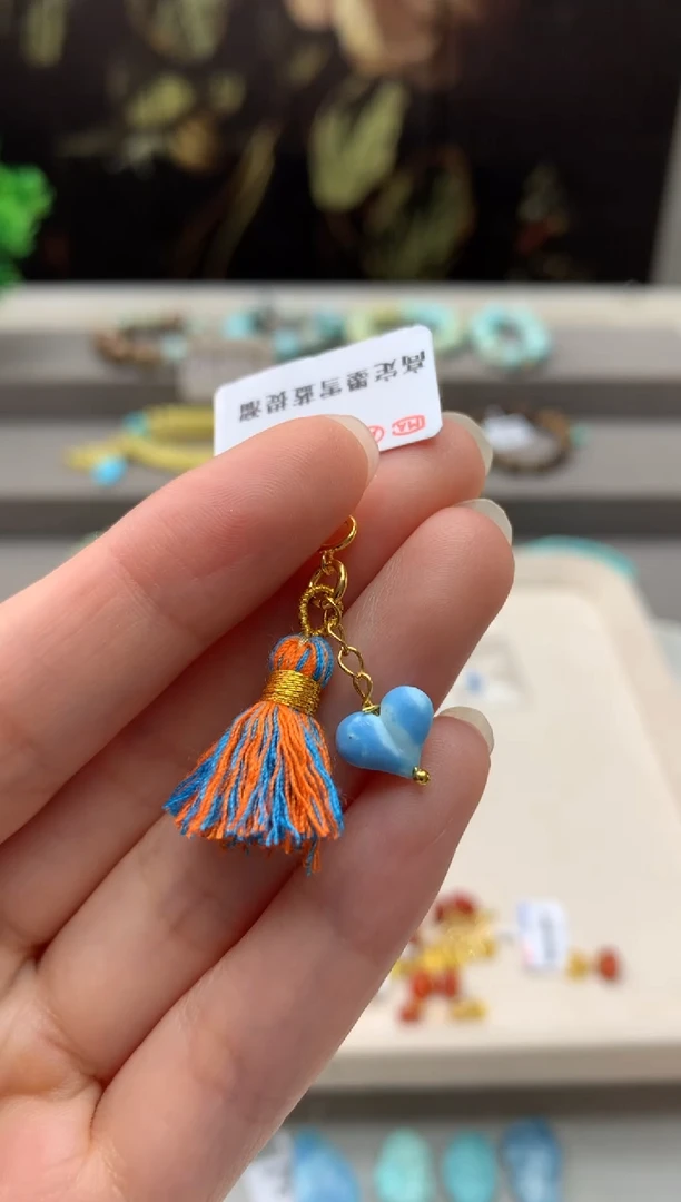 未镶嵌绿松石挂件A196