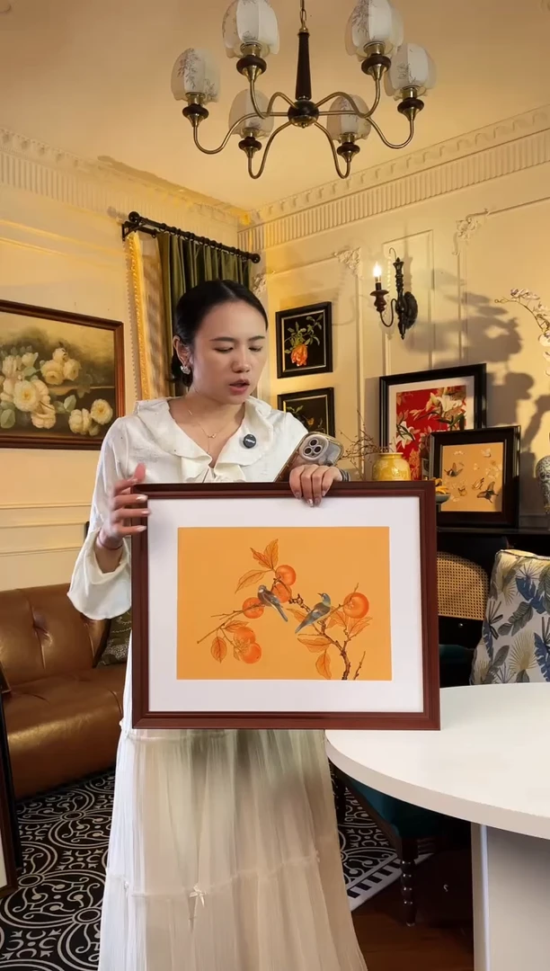 横款50*40含框尺寸柿子