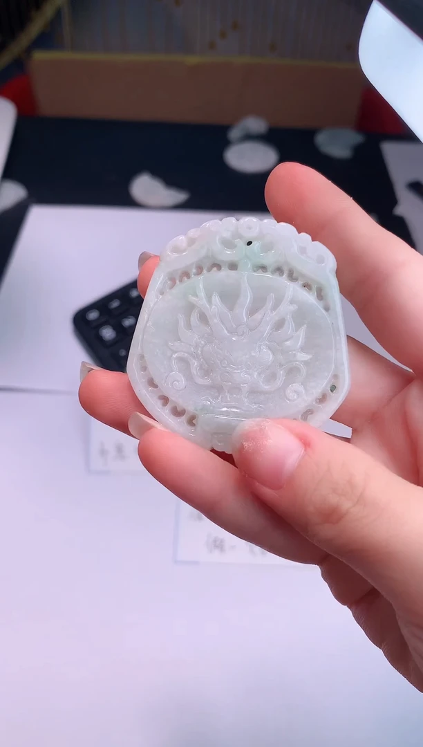 颈饰未镶嵌翡翠0芹0翡翠珠宝870