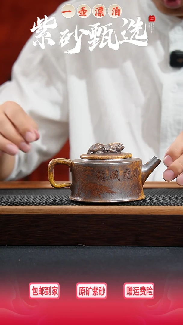 茶壶紫砂 一壶漂泊紫砂茶器