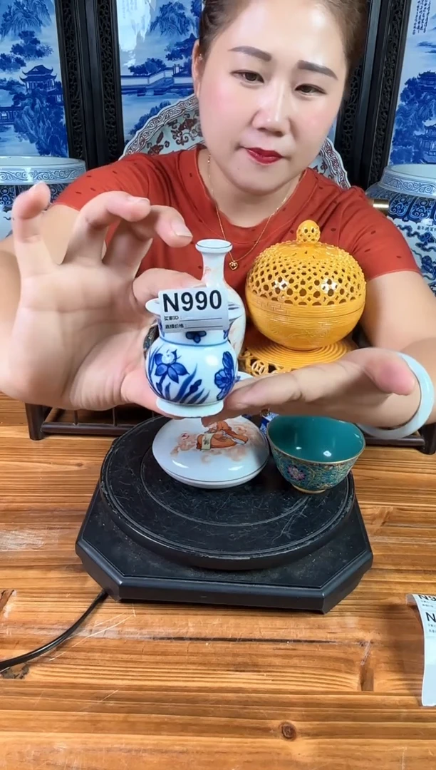 摆件景德镇陶瓷仿古摆件N990