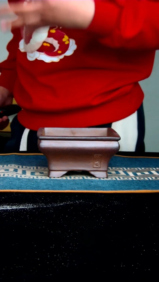 【闪购商品】紫砂花盆13*6内径紫砂花盆