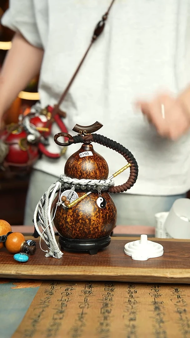 150号精品大漆酒葫芦防腐防渗装水茶酒