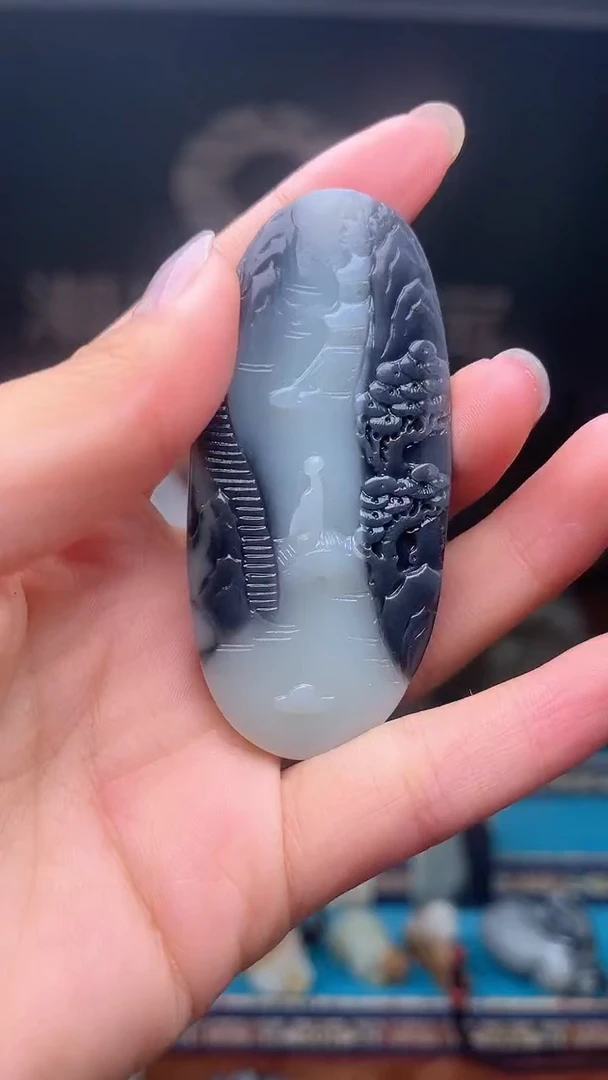 未镶嵌和田玉挂件1