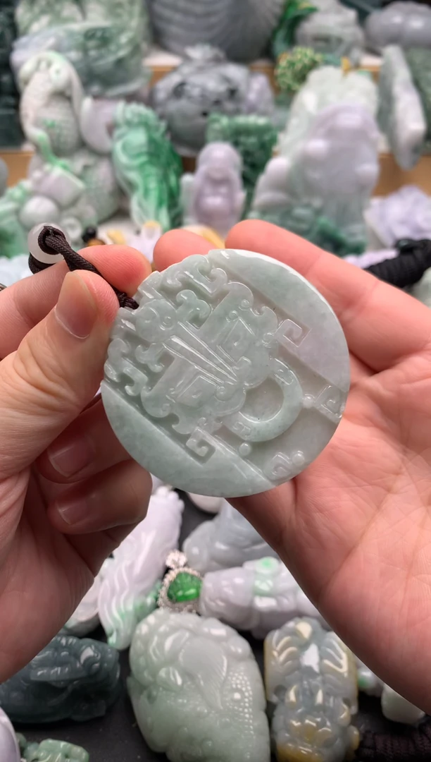 吊坠(不含链)未镶嵌翡翠1