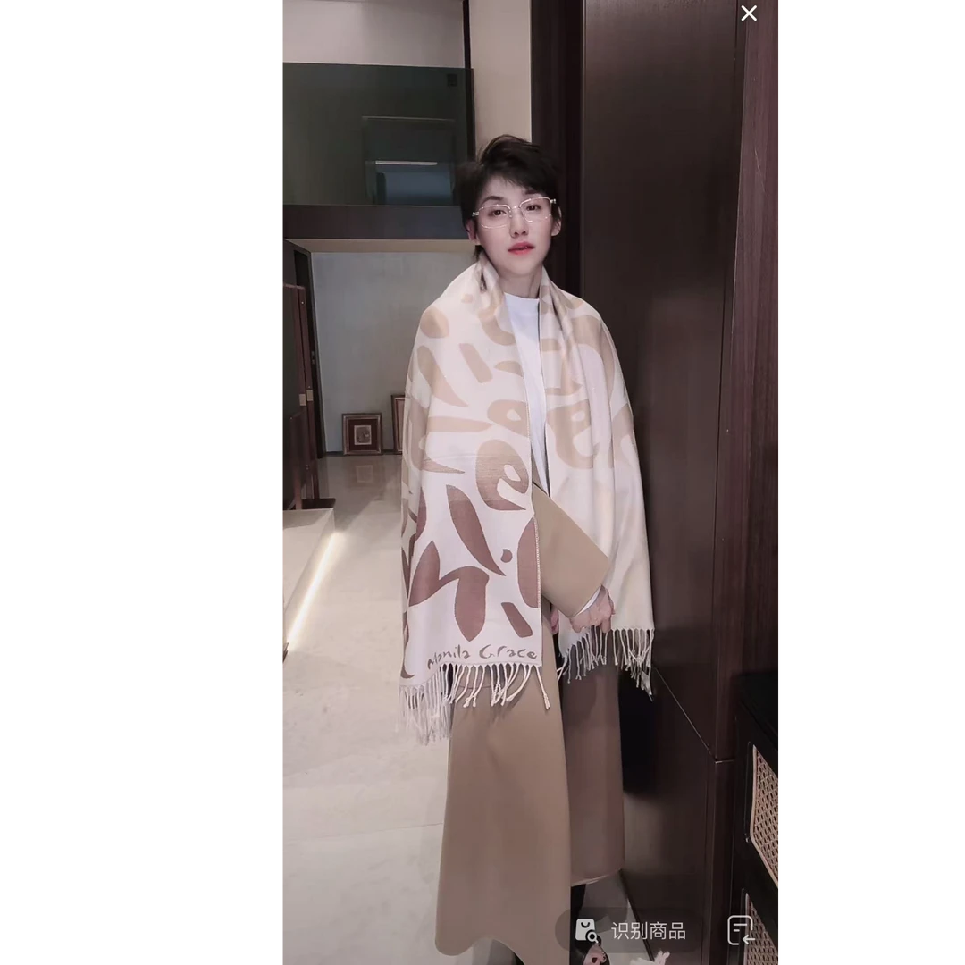 出口意大利 70*180 保暖 围巾 WJ0210