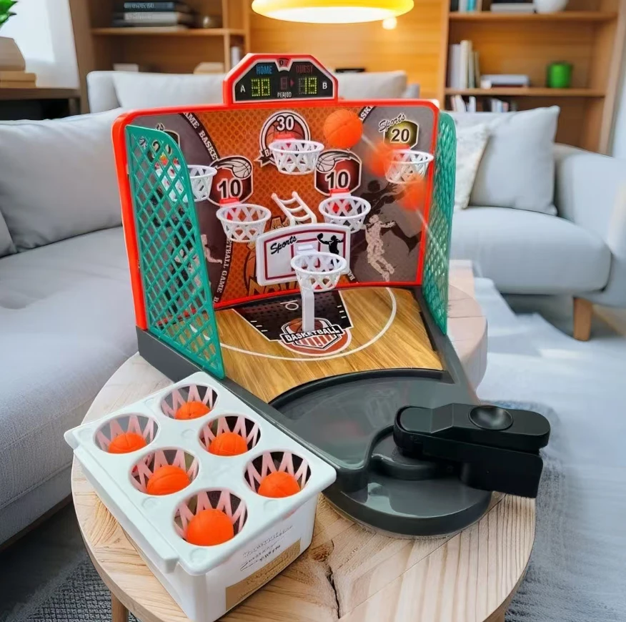 益智玩具桌面竞技手指篮球家庭亲子PK比赛趣味动手动脑儿童玩具