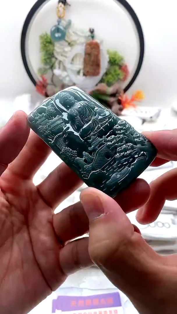 颈饰未镶嵌翡翠阿弥陀佛