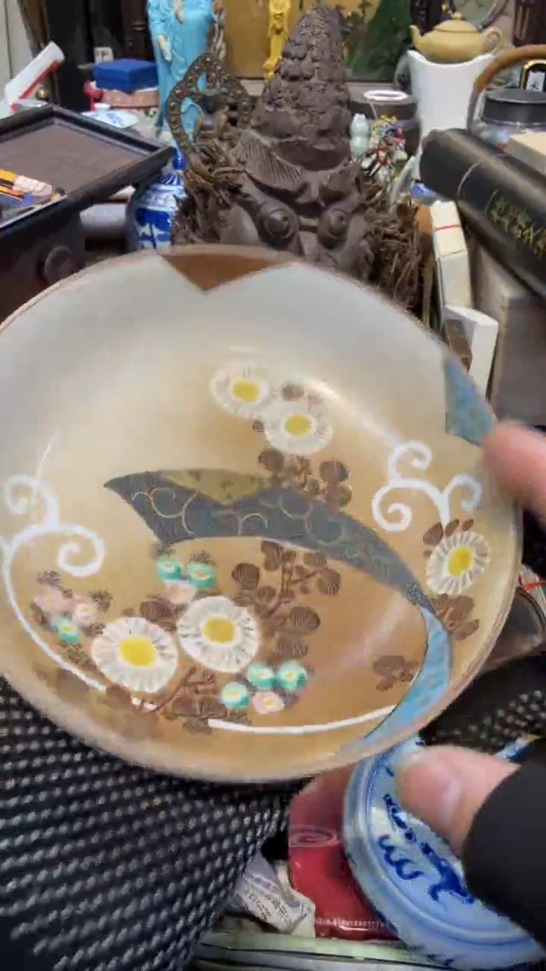 陶瓷中古艺术工艺美术品