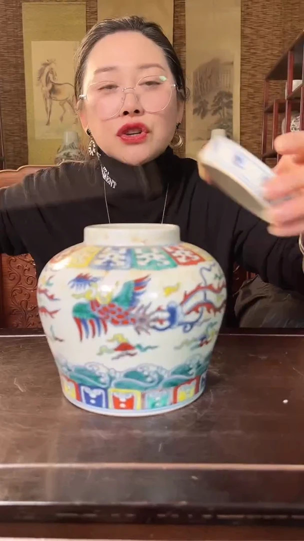 摆件瓷景德镇陶瓷摆件Y775