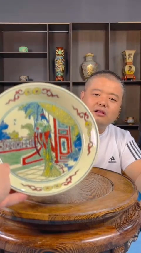 摆件景德镇陶瓷青花摆件52