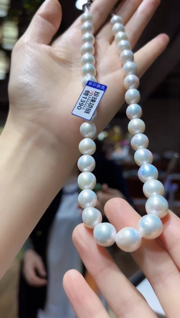 【闪购商品】淡水珍珠颈饰未镶嵌项链11-13