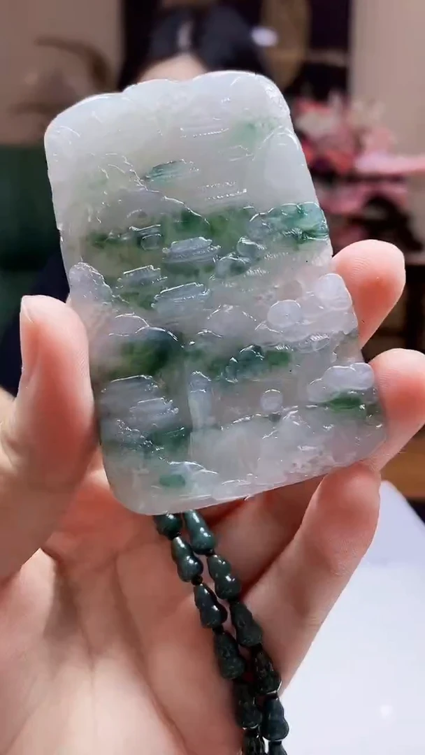 未镶嵌定制翡翠吊坠148