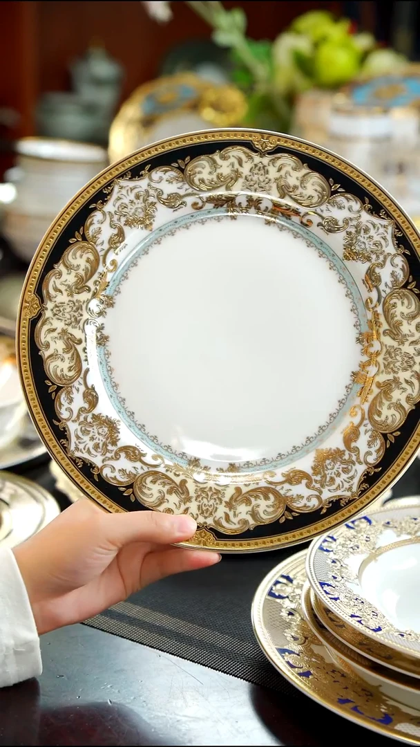 36%以上骨粉骨瓷10.5英寸平盘  1个