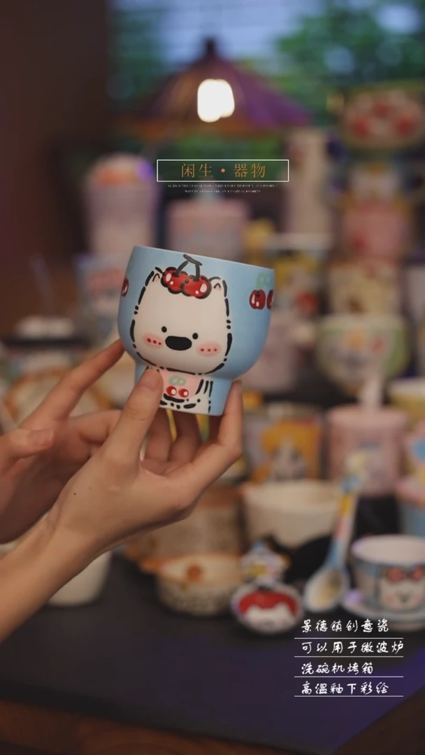 景德镇可爱设计师款陶瓷