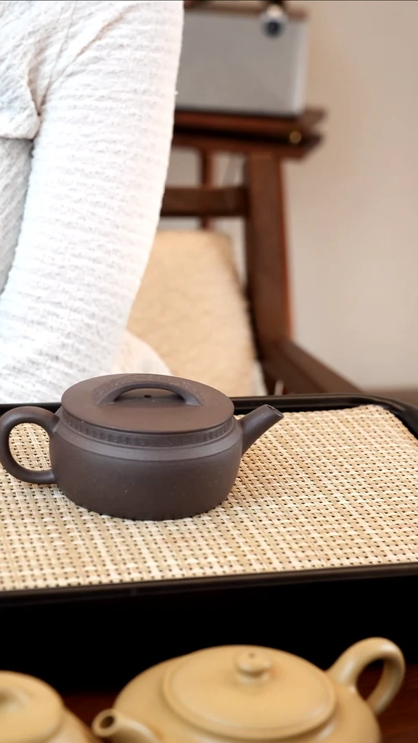 茶壶紫砂汉瓦160CC