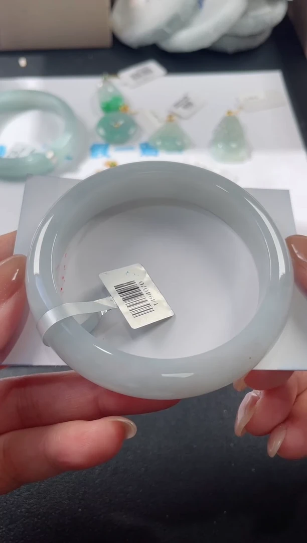 未镶嵌手镯翡翠基地发货H 3784  58+