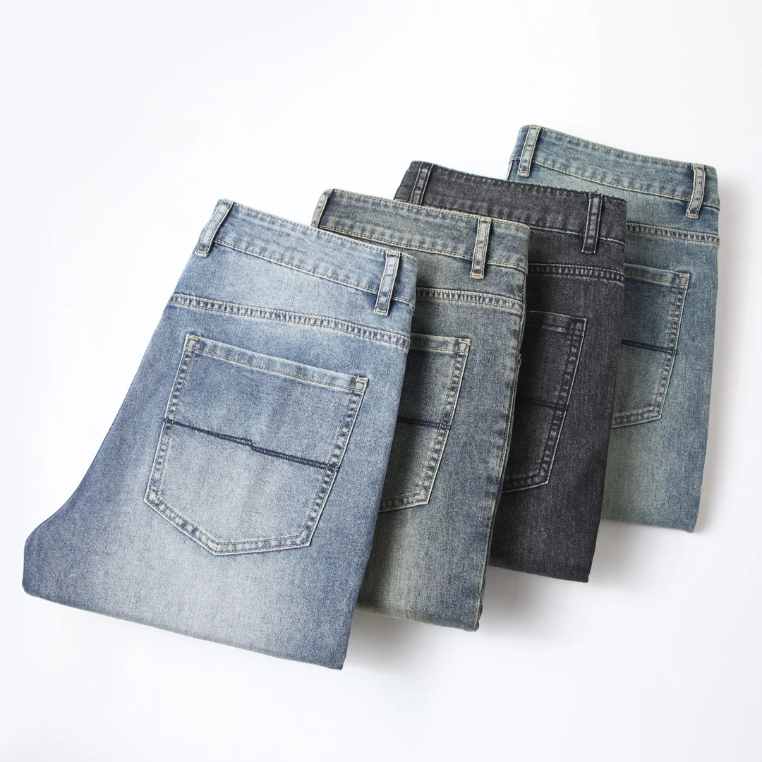 长裤高腰夏季立体剪裁薄款牛仔裤韩版直筒休闲裤裤子宽松百搭