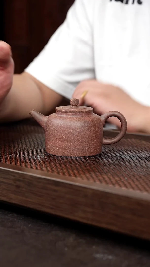茶壶紫砂岩中泥平盖德中