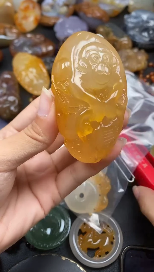 未镶嵌1玛瑙/玉髓水ll