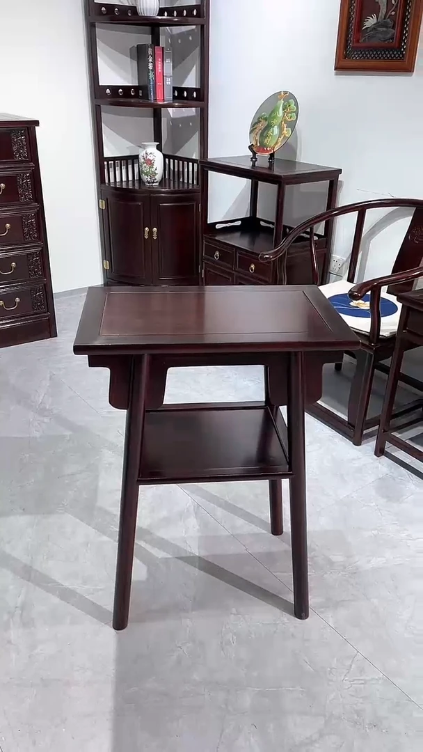 黑酸枝木类成套家具黑酸枝条案58*36*80高