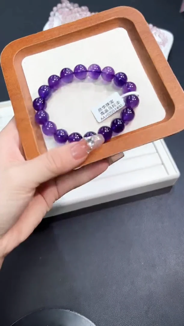 【闪购商品】水晶手串未镶嵌22a多样性发其一/1条11mm默认微瑕