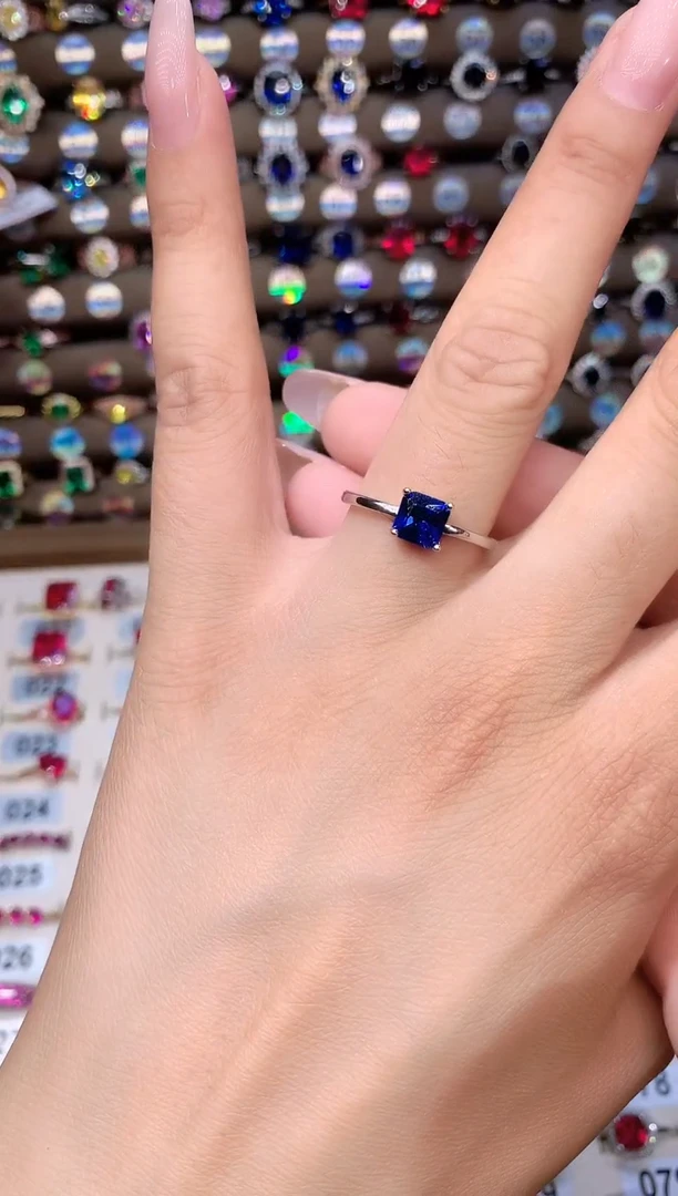 蓝宝石戒指未镶嵌6白