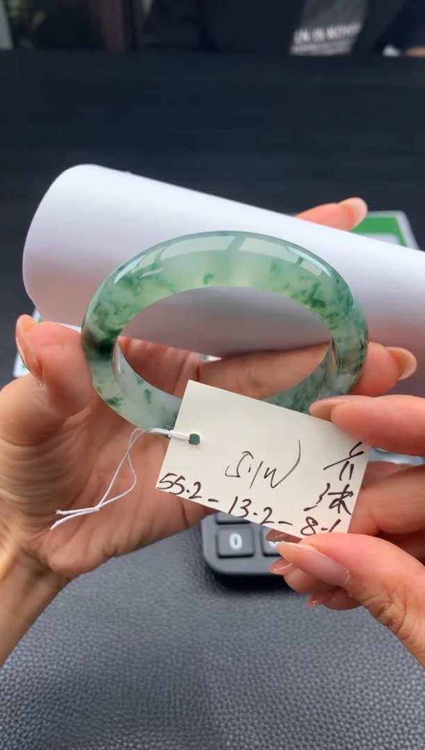 未镶嵌手镯翡翠翡翠手镯 下单联系小耳机#