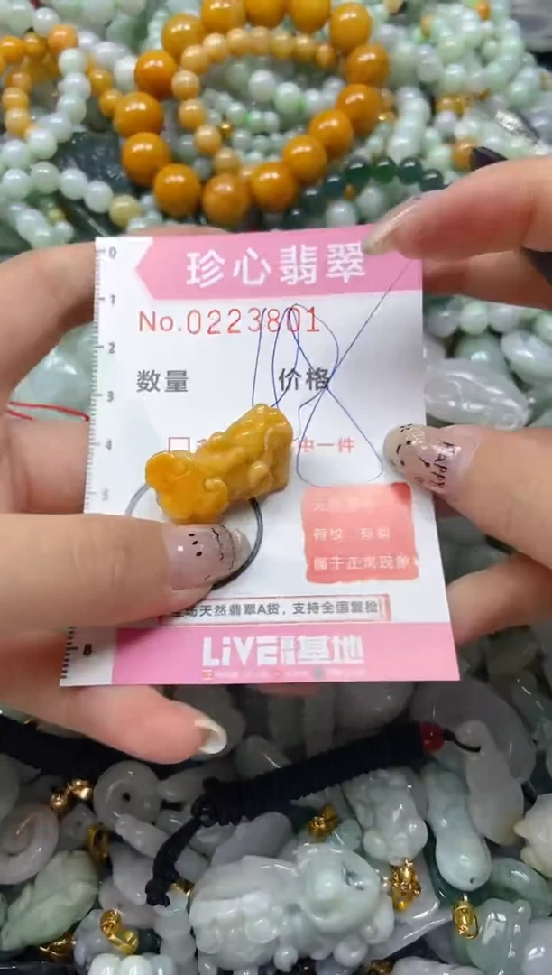 翡翠未镶嵌颈饰闪购0223801