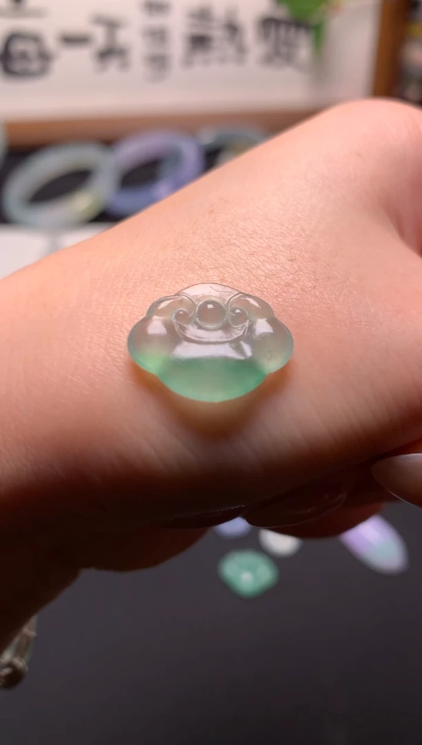 未镶嵌定制翡翠14.2*18.2*2.9