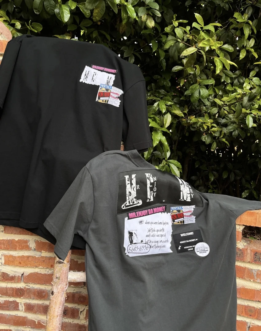 帅爆了！一定要抢到！难得才有的款！某保179！ME家重磅贴布刺绣短袖