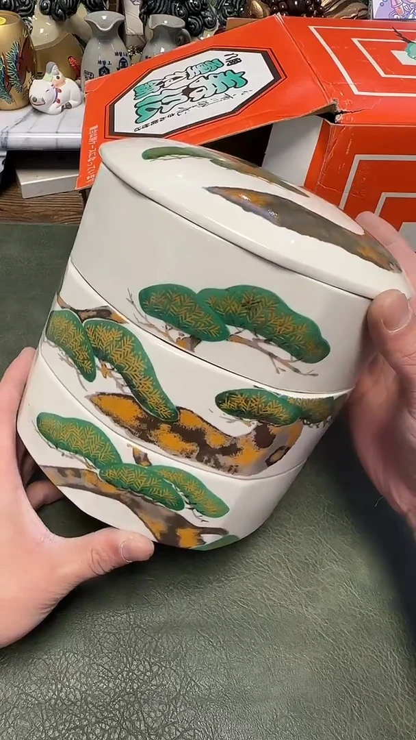 055···带款3层食盒