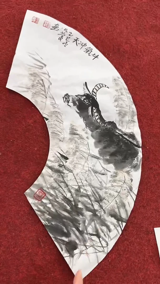 国画李火庆/国画/花鸟