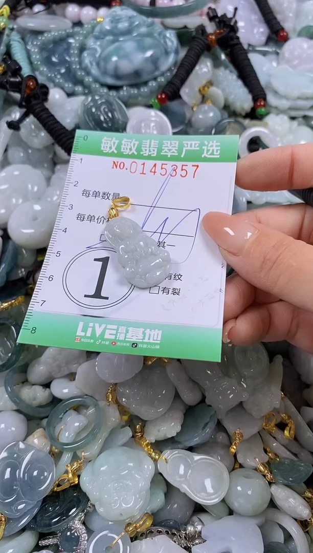 【闪购商品】翡翠未镶嵌颈饰闪购0145357多样性发其一